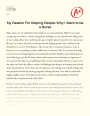 1000 Words on Why I Want to Be a Nurse: Passion for Helping People Essay