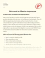 Ethics and Its Effective Importance Essay