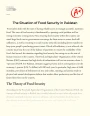 The Situation of Food Security in Pakistan Essay