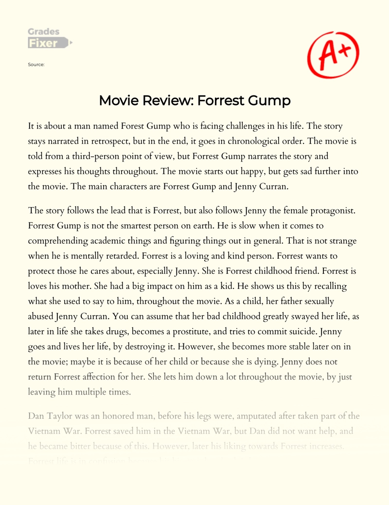 Forrest Gump Review