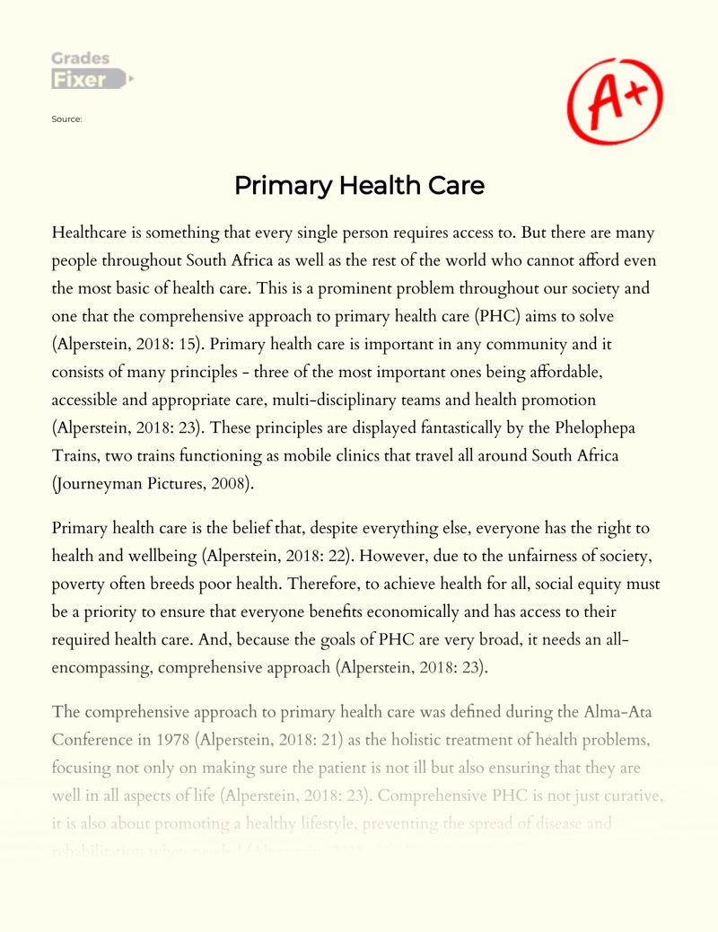 should our country have a universal health care program essay