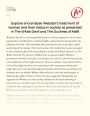 Explore and Analyse Webster’s Treatment of Women and Their Status in Society as Presented in The White Devil and The Duchess of Malfi Essay