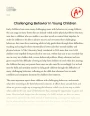 Challenging Behavior in Young Children Essay