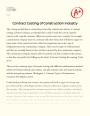 Contract Costing of Construction Industry Essay
