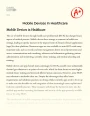 Mobile Devices in Healthcare Essay