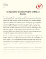 Compare and Contrast Analysis on Diet Vs Exercise Essay