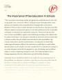 The Importance of Sex Education in Schools Essay