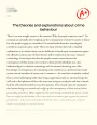 The Theories and Explanations About Crime Behaviour Essay