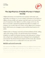 The Significance of Mobile Phones in Today’s Society Essay