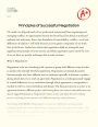 Principles of Successful Negotiation Essay