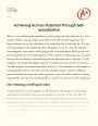 Achieving Human Potential Through Self-actualization Essay