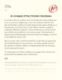 Analysis of The Implications of The Christian Worldview Essay