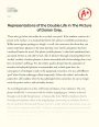 The Depiction of Double Life in The Picture of Dorian Gray Essay