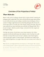 Overview of The Properties of Water Essay