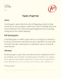 The Types of Video Games and The Consequences of Playing Them Too Much Essay