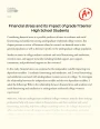 Financial Stress and Its Impact of Grade 11 Senior High School Students Essay