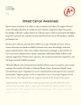 The Ways of Raising Awareness About Breast Cancer Essay