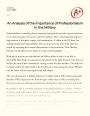 An Analysis of The Importance of Professionalism in The Military Essay