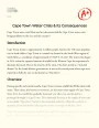 Cape Town Water Crisis & Its Consequences Essay