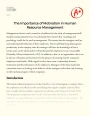 The Importance of Motivation in Human Resource Management Essay