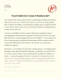 Food Addiction: Does It Really Exist Essay