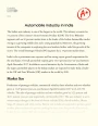 Automobile Industry in India Essay