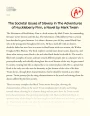 The Societal Issues of Slavery in The Adventures of Huckleberry Finn, a Novel by Mark Twain Essay