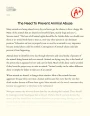 The Need to Prevent Animal Abuse Essay