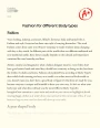Fashion for Different Body Types Essay