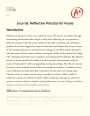 Journal: Reflective Practice for Nurse Essay