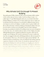 Do Schools Do Enough to Prevent Bullying Essay