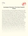 Sociological Theories in The Movie Freedom Writers Essay