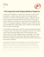 The Corporate Social Responsibility of Apple Inc Essay