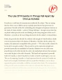 The Use of Proverbs in Things Fall Apart by Chinua Achebe Essay