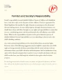 Family’s and Society's Responsibility Essay