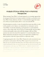 Analysis of Snow White from a Feminist Perspective Essay
