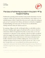 The Issue of Achieving Success in The Poem "If" by Rudyard Kipling Essay