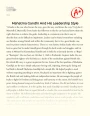 Mahatma Gandhi and His Leadership Style Essay