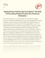 Revolutionary Mothers by Carol Berkin: The Role of Founding Mothers During The American Revolution Essay