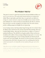The Modern Warrior Essay