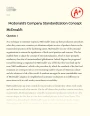 Mcdonald's Company Standardization Concept Essay