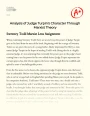 Analysis of Judge Turpin's Character Through Marxist Theory Essay