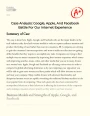 Case Analysis: Google, Apple, and Facebook Battle for Our Internet Experience Essay