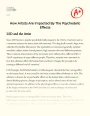 How Artists Are Impacted by The Psychedelic Effects Essay