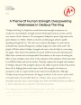 A Theme of Human Strength Overpowering Weaknesses in Oedipus The King Essay