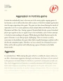 Aggression in Fortnite Game Essay