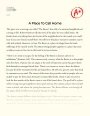 A Place to Call Home Essay