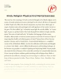Hindu Religion Physical and Mental Exercises Essay