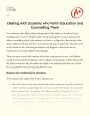 Dealing with Students Who Fail in Education and Counselling Them Essay