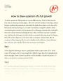 How to Draw a Person of a Full Growth  Essay